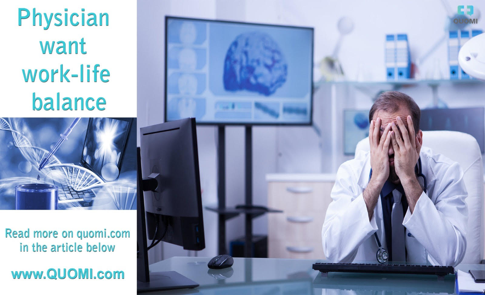 Physicians want work-life balance - Quomi - Healthcare meets Social
