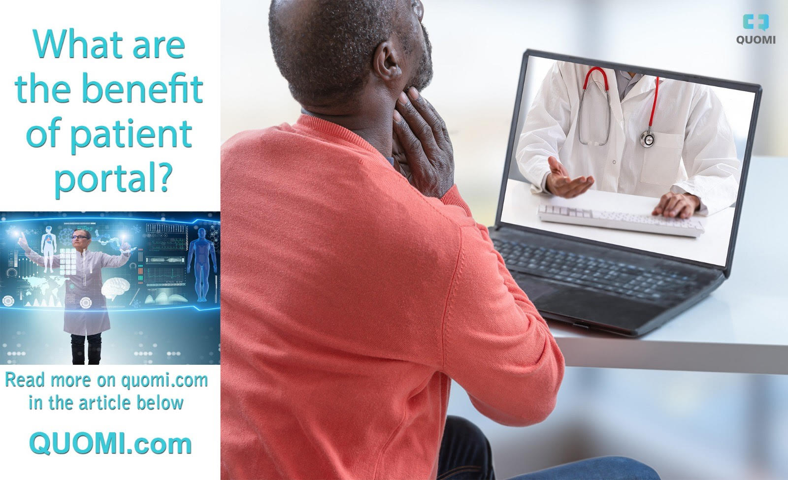What Are the Benefits of Patient Portal? Quomi Healthcare meets Social