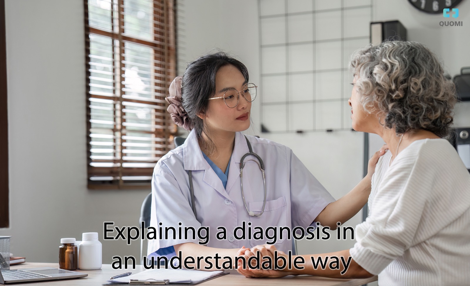 Explaining a diagnosis in an understandable way | Quomi